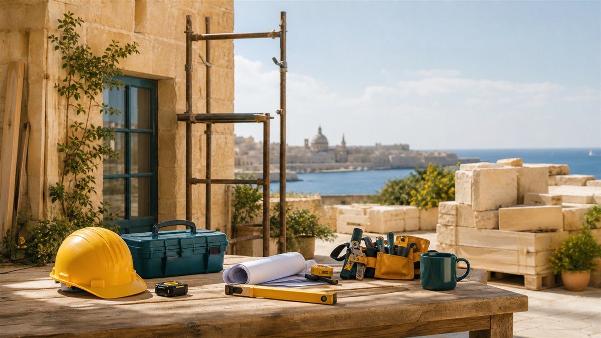 Business premises and contractor equipment in Malta